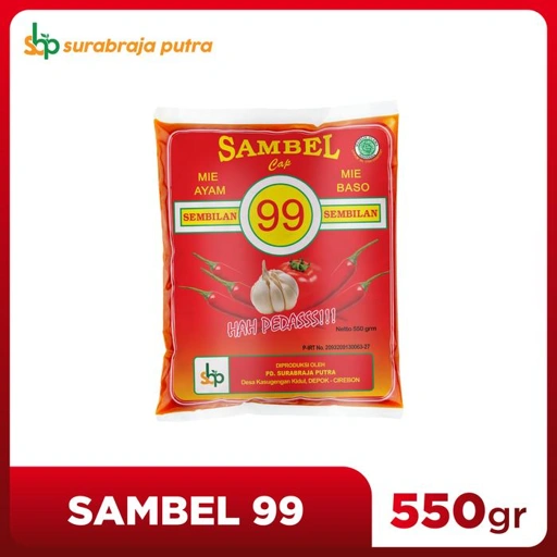 Image of Sambel Cap 99 & Saos Tomat Cap 99 per pcs