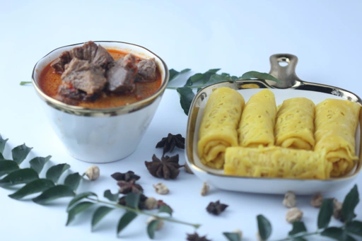 Image of Roti jala kari sapi