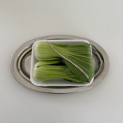 Image of Louisë // Boston Signature Courtyard Bracelet - 18k Gold Plated Stainless Steel w/ Cubic Zirconia (Anti Karat)