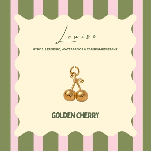 Image of Louise // Fruits & Vegetables Charms Collection - 18k Gold Plated Stainless Steel (Anti Karat)