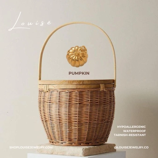 Image of Louise // Fruits & Vegetables Charms Collection - 18k Gold Plated Stainless Steel (Anti Karat)