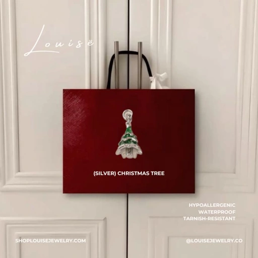 Image of Louise // Christmas Charms Collection - 18k Gold Plated Stainless Steel (Anti Karat)