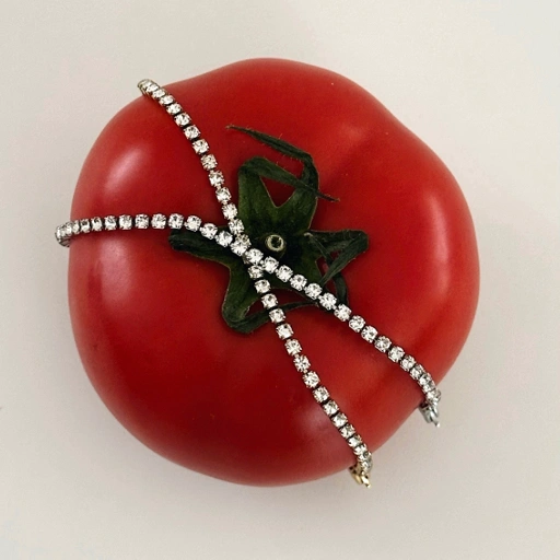 Image of Louisë // Daily Tennis Bracelet - 18k Gold Plated Stainless Steel w/ Cubic Zirconia (Anti Karat)