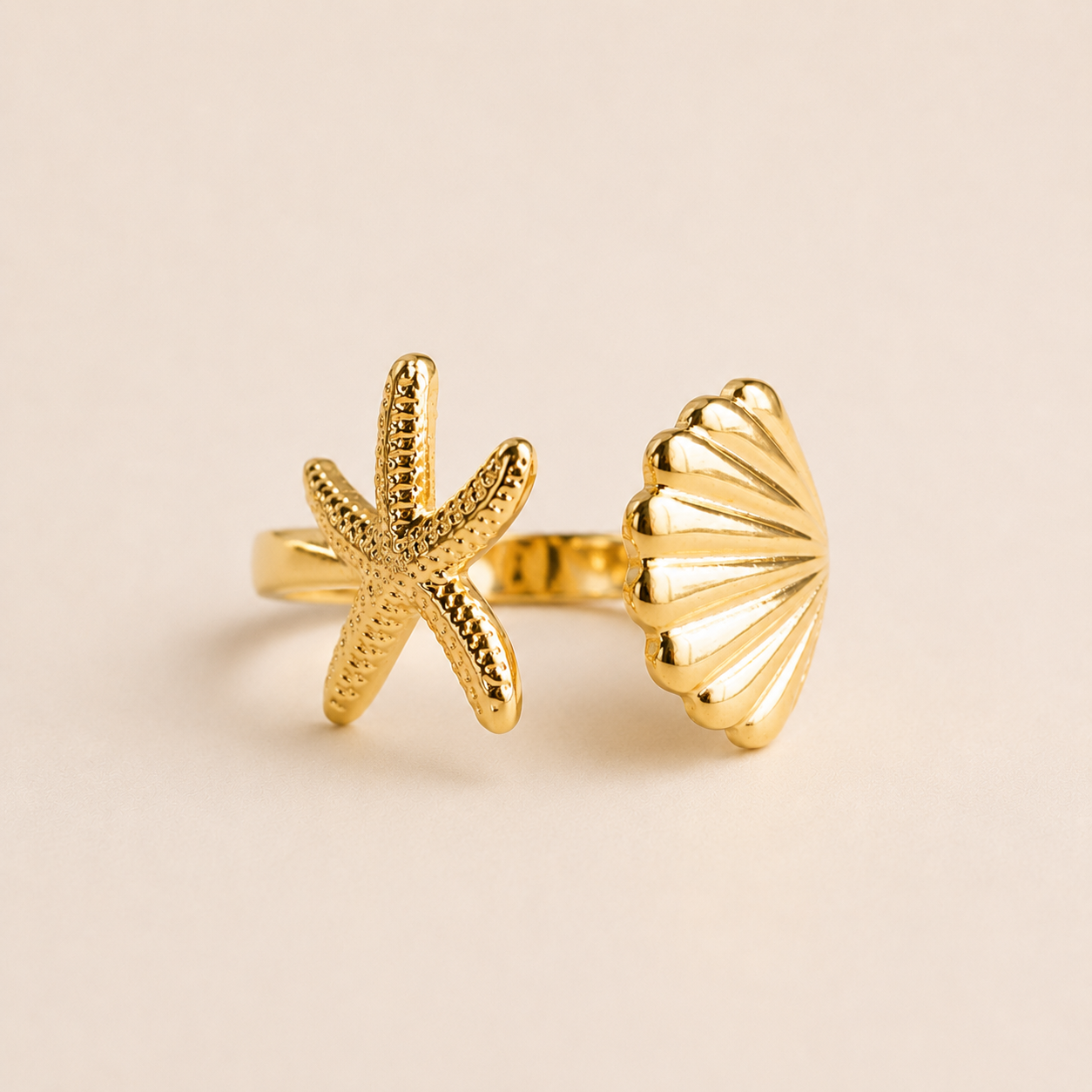 Louisë // On The Coast - 18k Gold Plated Stainless Steel (Anti Karat)