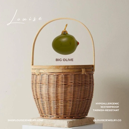 Image of Louise // Fruits & Vegetables Charms Collection - 18k Gold Plated Stainless Steel (Anti Karat)