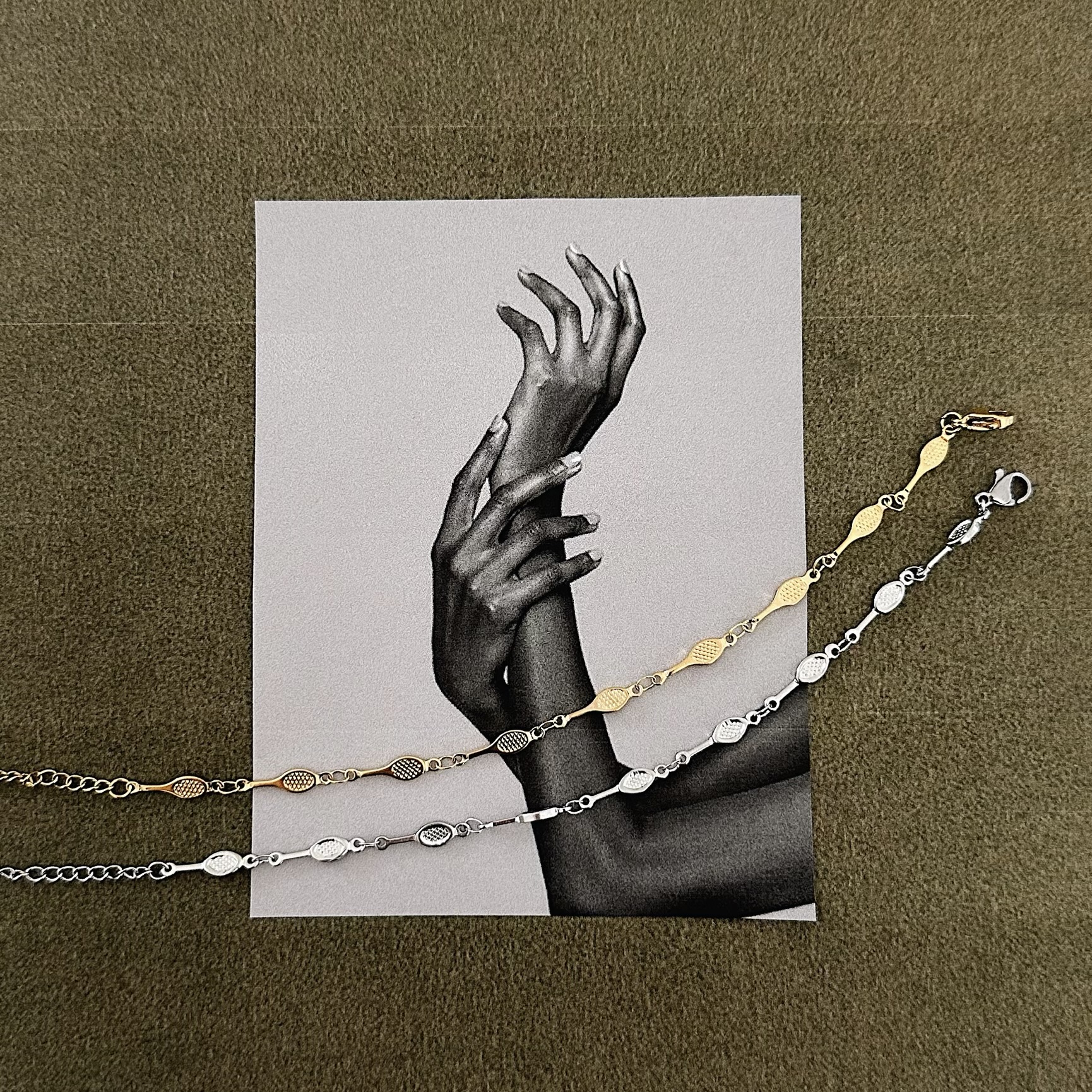 Louisë // The Racquet Club Bracelet - 18k Gold Plated Stainless Steel (Anti Karat)