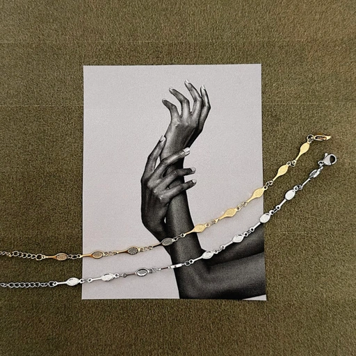 Image of Louisë // The Racquet Club Bracelet - 18k Gold Plated Stainless Steel (Anti Karat)