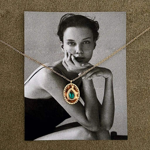Image of Louisë // Brooklyn Necklace - 18k Gold Plated Stainless Steel Cubic Zirconia (Anti Karat)
