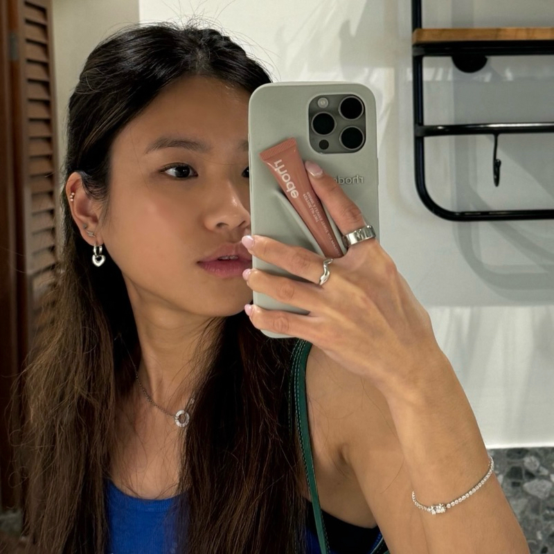 Louisë // Nami Adjustable Ring - Stainless Steel (Anti Karat)