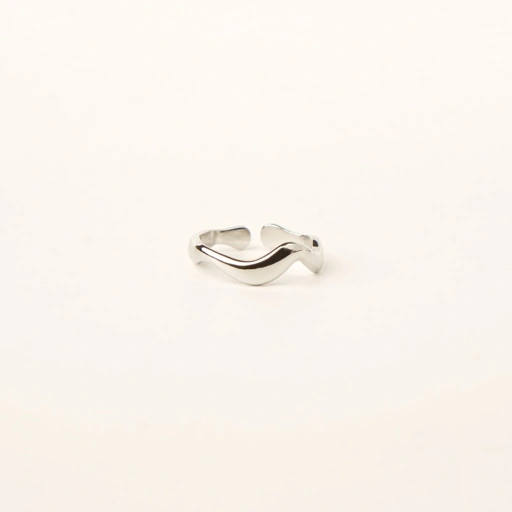 Image of Louisë // Nami Adjustable Ring - Stainless Steel (Anti Karat)