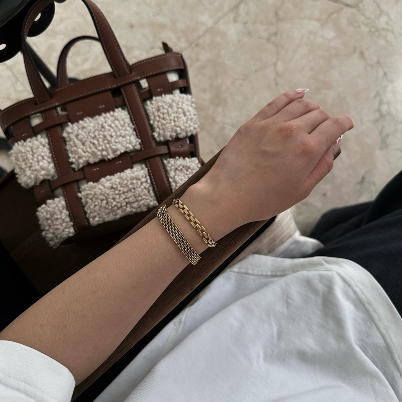 Louisë // Venetian Bracelet - 18k Gold Plated Stainless Steel (Anti Karat)