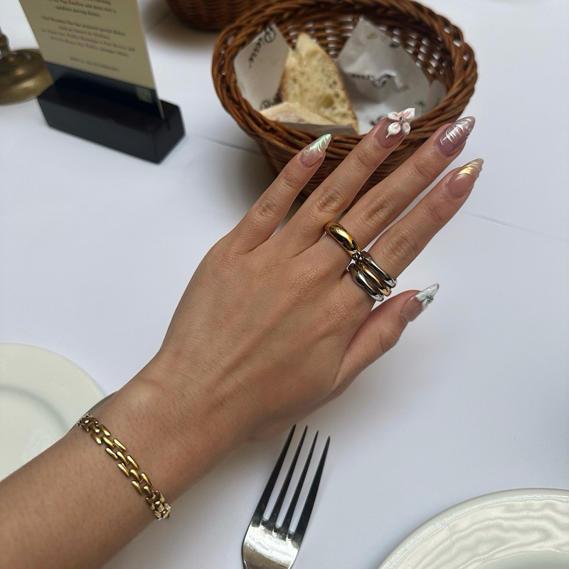 Louisë // Venetian Bracelet - 18k Gold Plated Stainless Steel (Anti Karat)