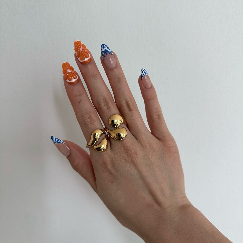 Louise // Parca Ring - 18k Gold Plated Stainless Steel (Anti Karat)