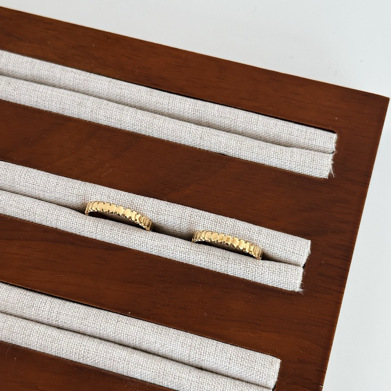 Louisë // Fifth Avenue Ring - 18k Gold Plated Stainless Steel (Anti Karat)