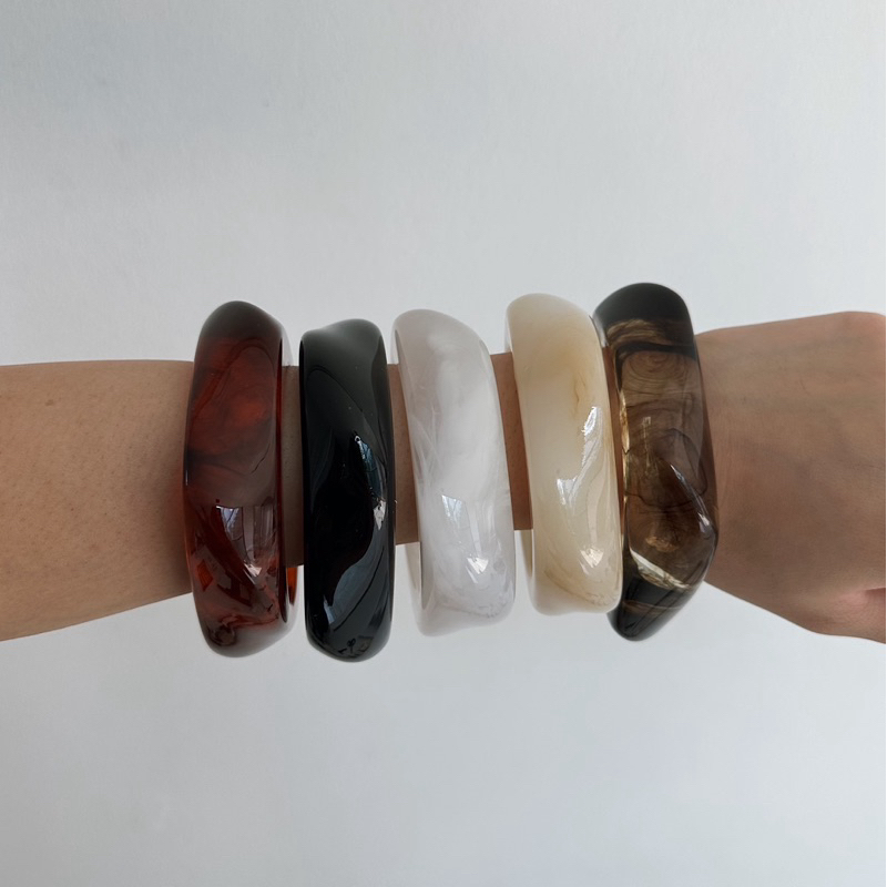 Louisë // Auntie Mei’s Tea Shop Bangles - Resin