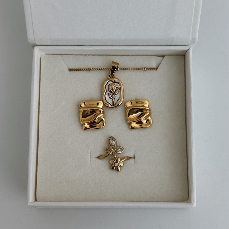 Louisë // Gift Value Sets - 18k Gold Plated Stainless/Titanium Steel copy (11)