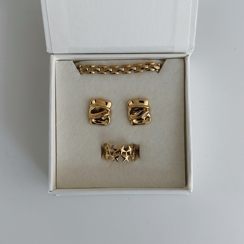 Louisë // Gift Value Sets - 18k Gold Plated Stainless/Titanium Steel copy (7)