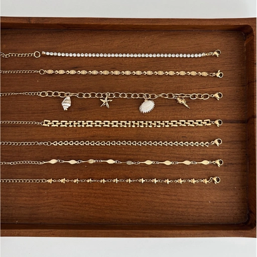 Image of Louisë // Limited Edition Bracelets - 18k Gold Plated Stainless Steel (Anti Karat)