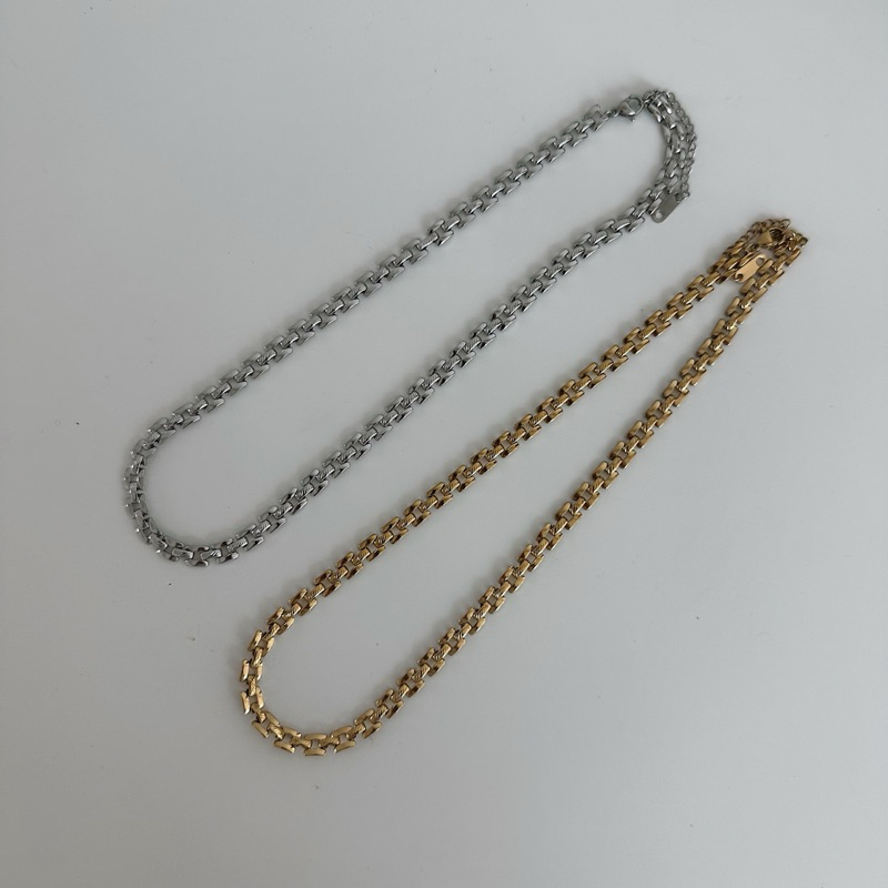 Louisë // Limited Edition Venetian Necklace - 18k Gold Plated Stainless Steel (Anti Karat)