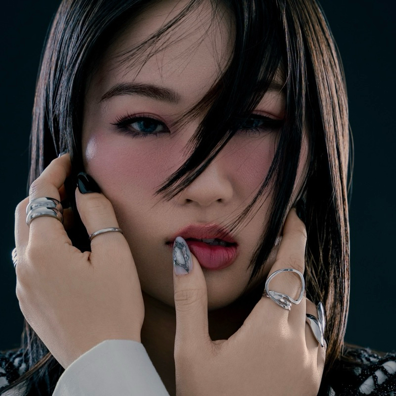 Louisë // Silver Double Stack Ring - Titanium Steel (Anti Karat)