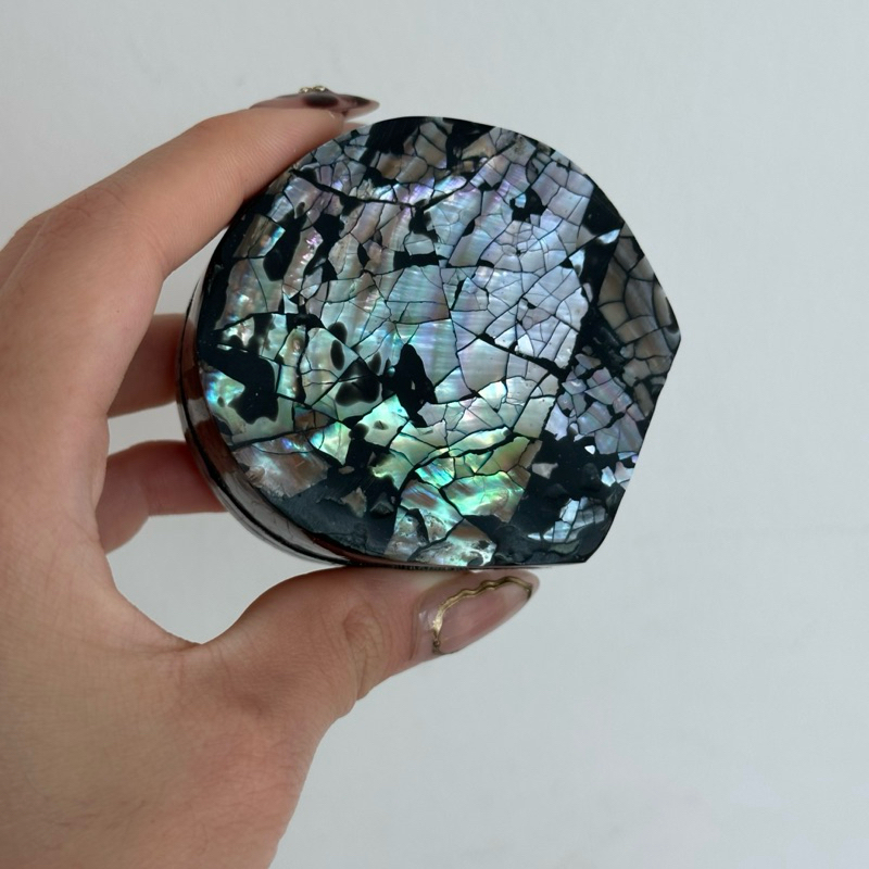 Louisë // Handmade Seashell Jewelry Box - Made from Real Seashells