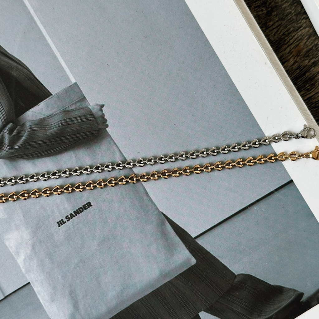Louisë // Newbury Street Bracelet - 18k Gold Plated Stainless Steel (Anti Karat)