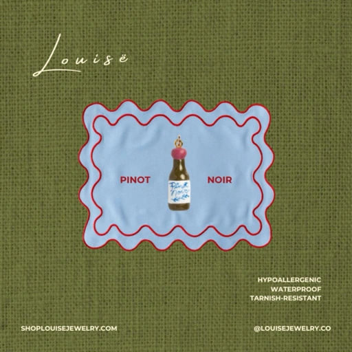 Image of Louise // Journal and Bag Charms - 18k Gold Plated Stainless Steel (Anti Karat)