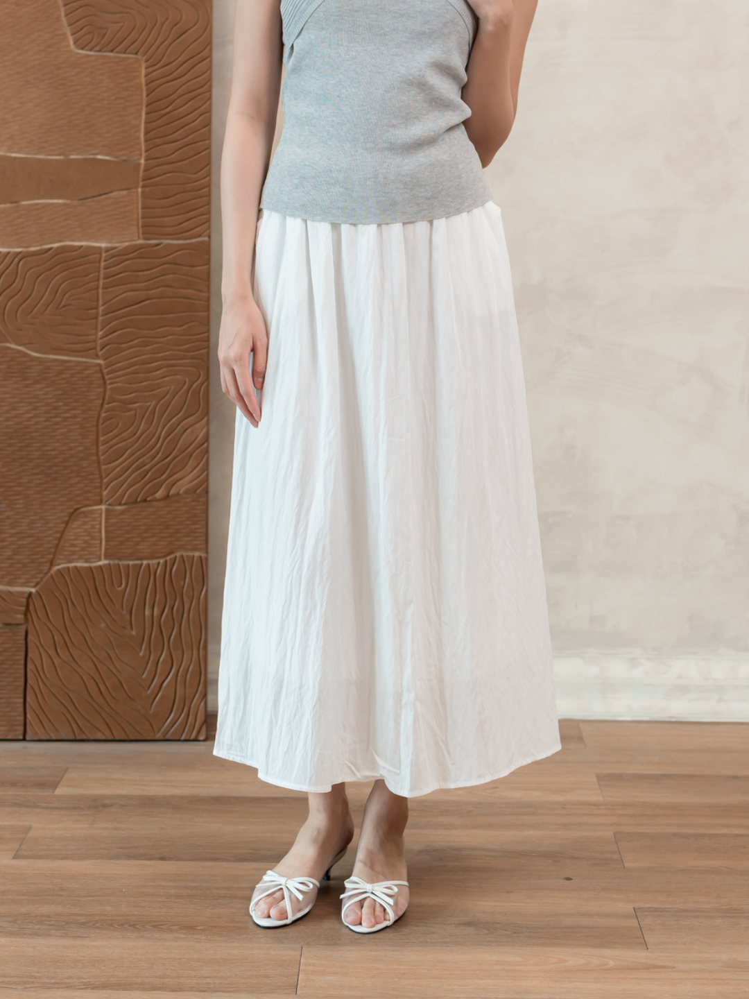 Flow A-Line Maxi Skirt