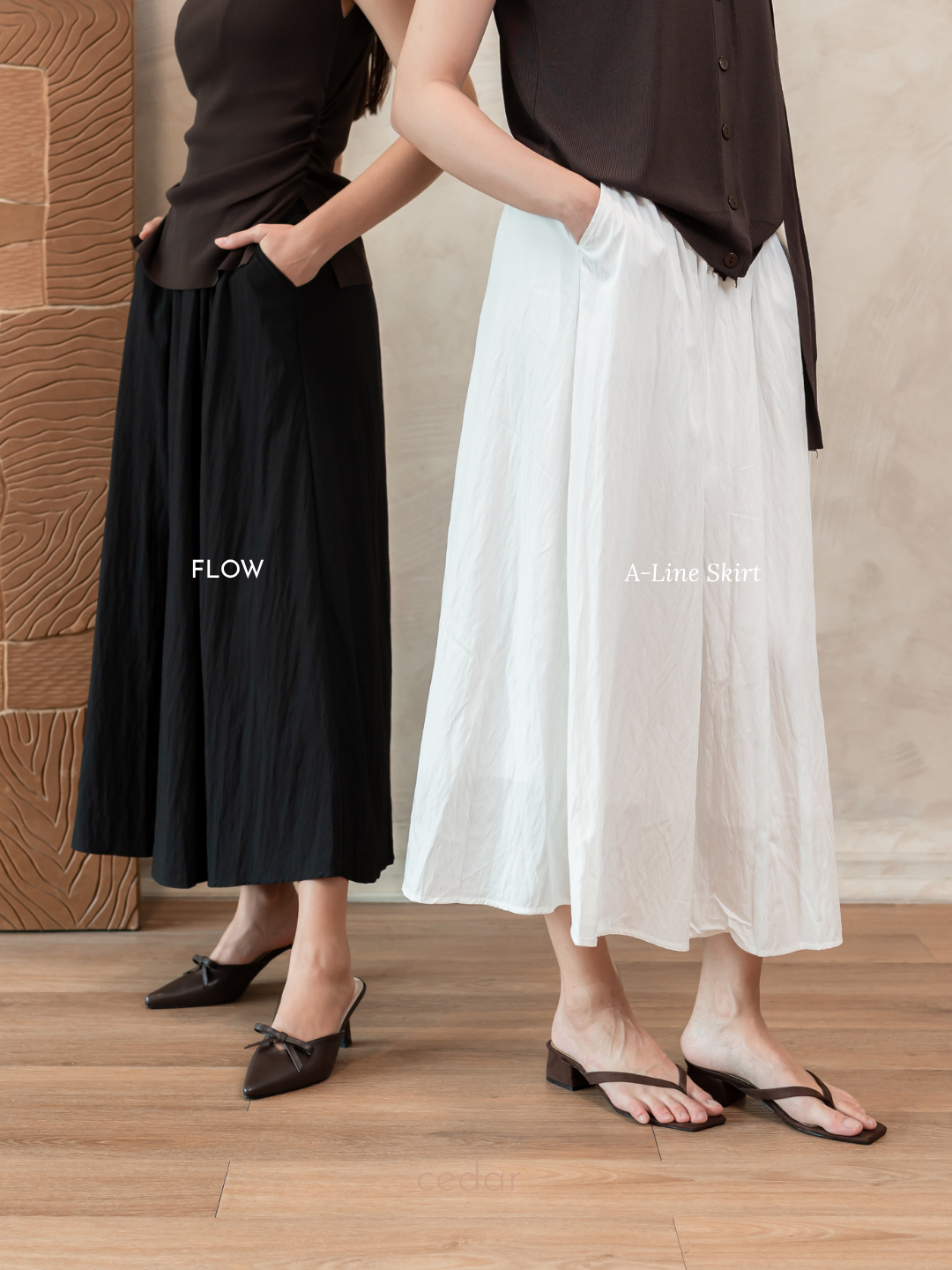 Flow A-Line Maxi Skirt