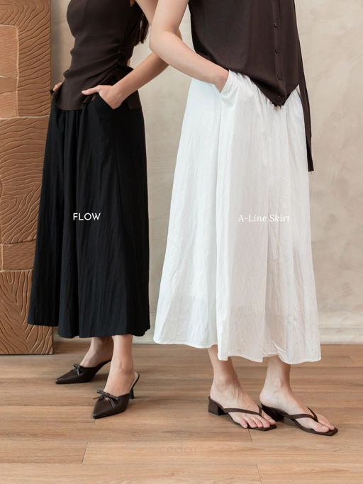Image of Flow A-Line Maxi Skirt