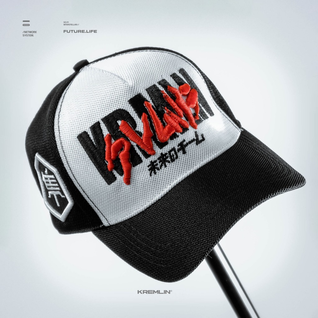KREMLIN Topi Trucker Mesh Racing Cap - CRUSH