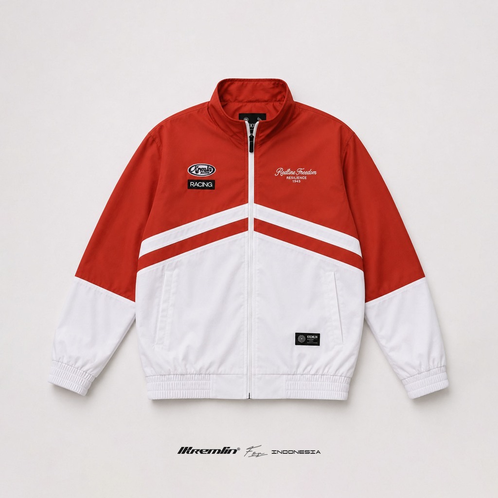 Kremlin Independence Series Tracktop Suit Jacket - AKASEN