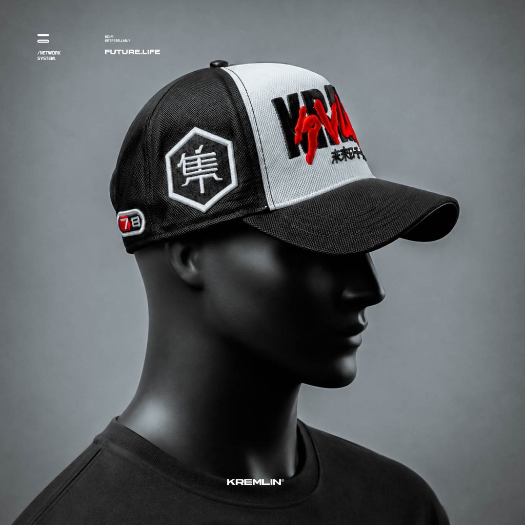 KREMLIN Topi Trucker Mesh Racing Cap - CRUSH