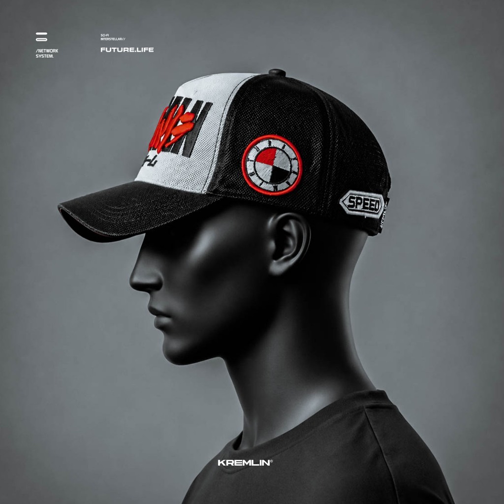 KREMLIN Topi Trucker Mesh Racing Cap - CRUSH
