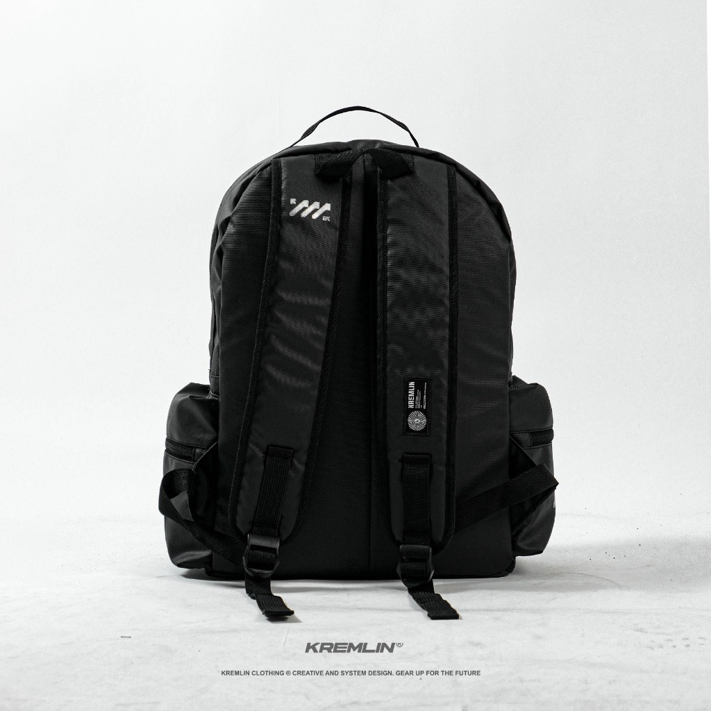 KREMLIN Tas Ransel Backpack Techwear Black - CUBIC