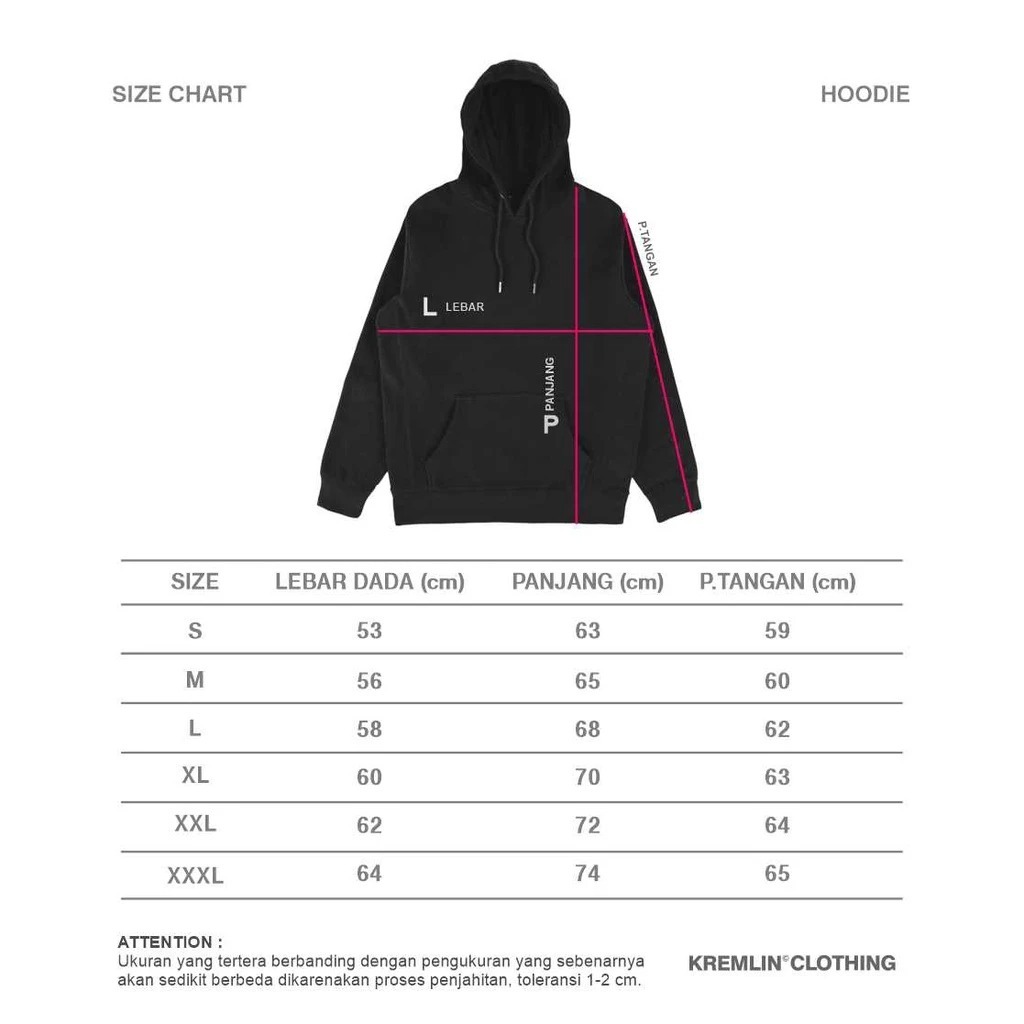 KREMLIN Pullover Hoodie Black HD - Oya Gakusei