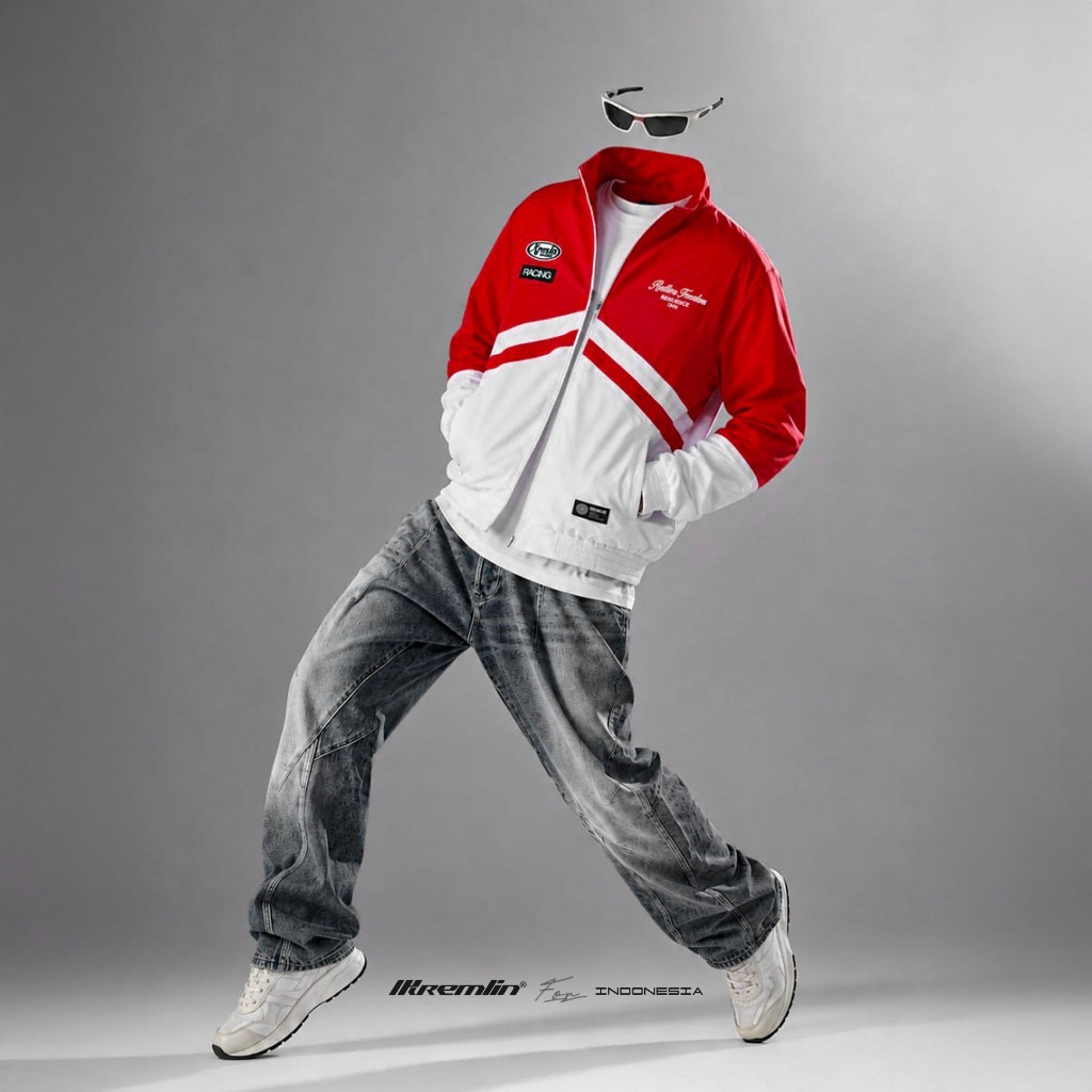 Kremlin Independence Series Tracktop Suit Jacket - AKASEN