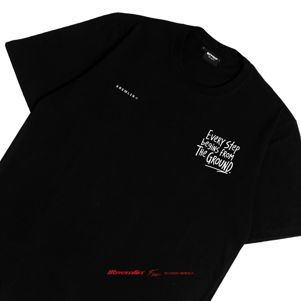 KREMLIN T-shirt Limited for Indonesia series - Black - FONDASI