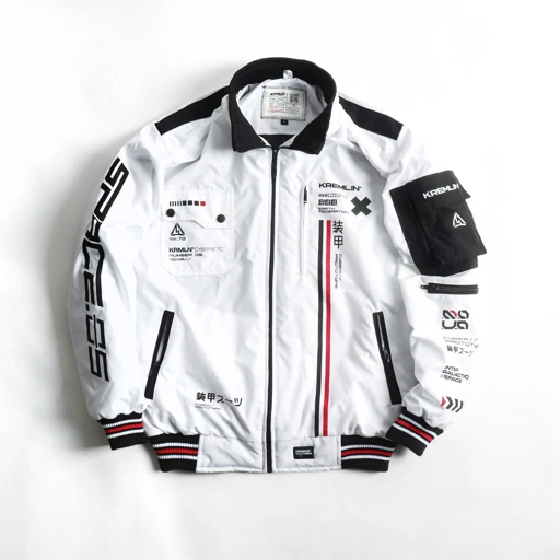 Image of KREMLIN Bomber Jacket Space Putih - NOVA