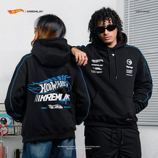 Image of HOT WHEELS x KREMLIN Collaboration Pullover Hoodie - AEGIS