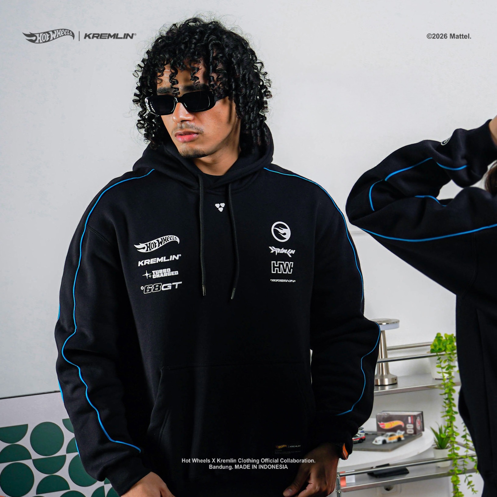 HOT WHEELS x KREMLIN Collaboration Pullover Hoodie - AEGIS
