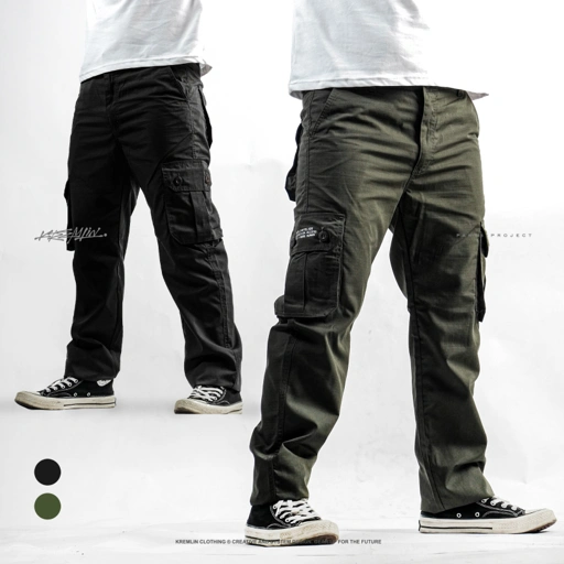 Image of KREMLIN Celana Cargo Regular Pants Long - ARGO