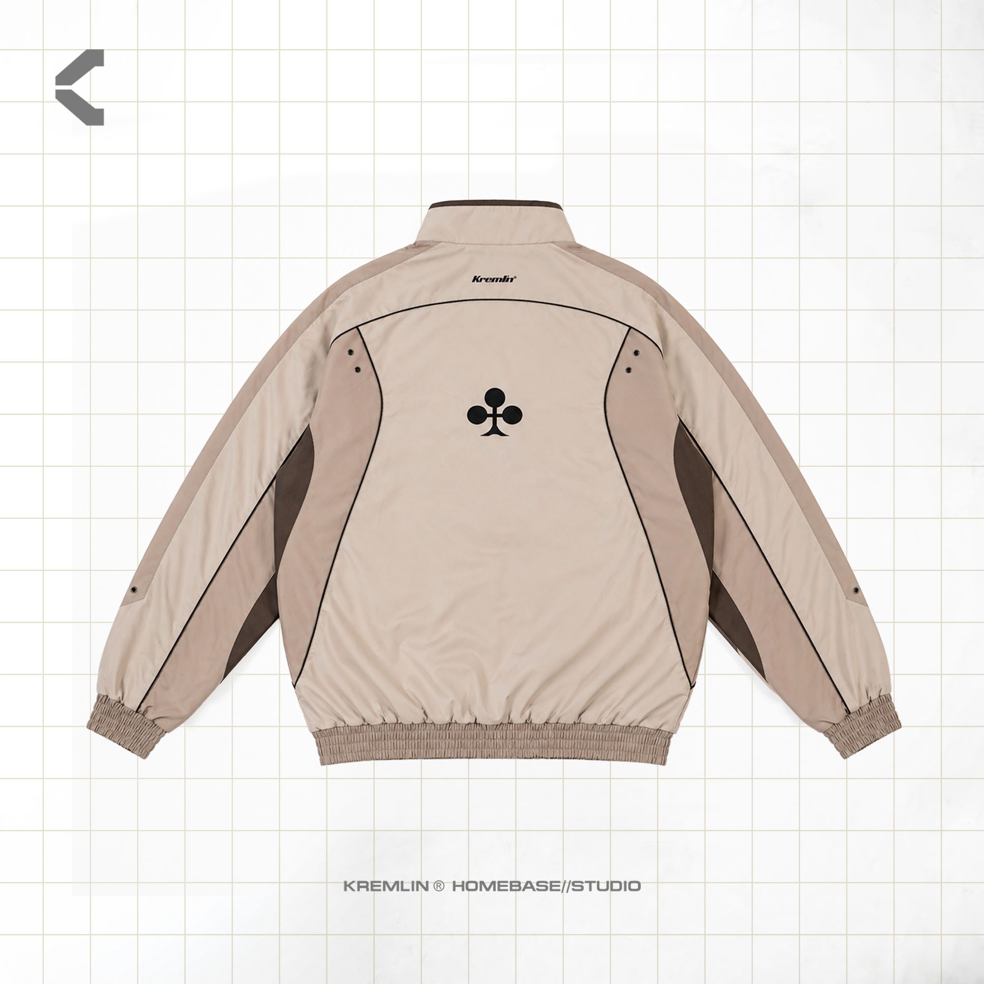 Kremlin Tracktop Suit Jacket Future - Cream - ATLAS