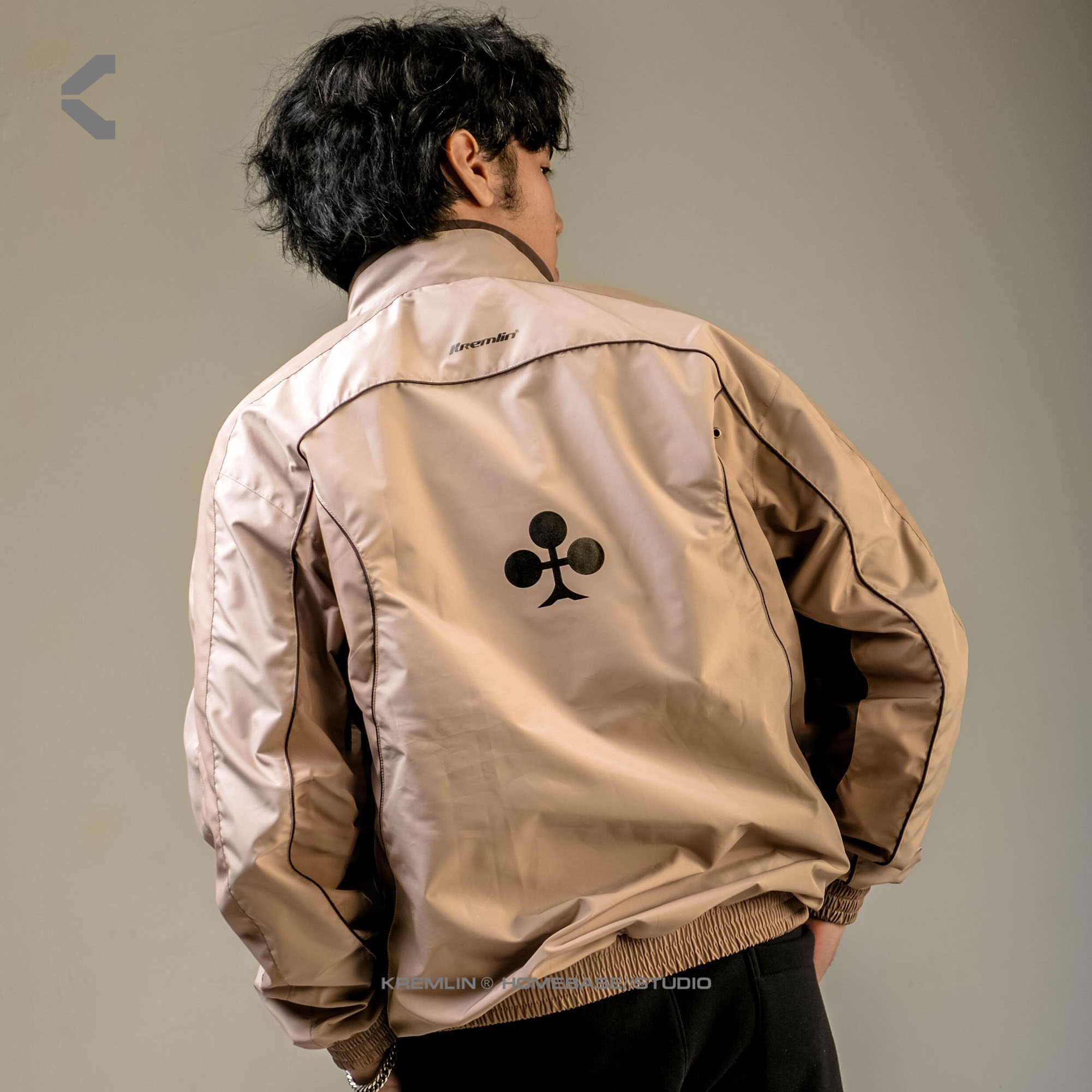 Kremlin Tracktop Suit Jacket Future - Cream - ATLAS