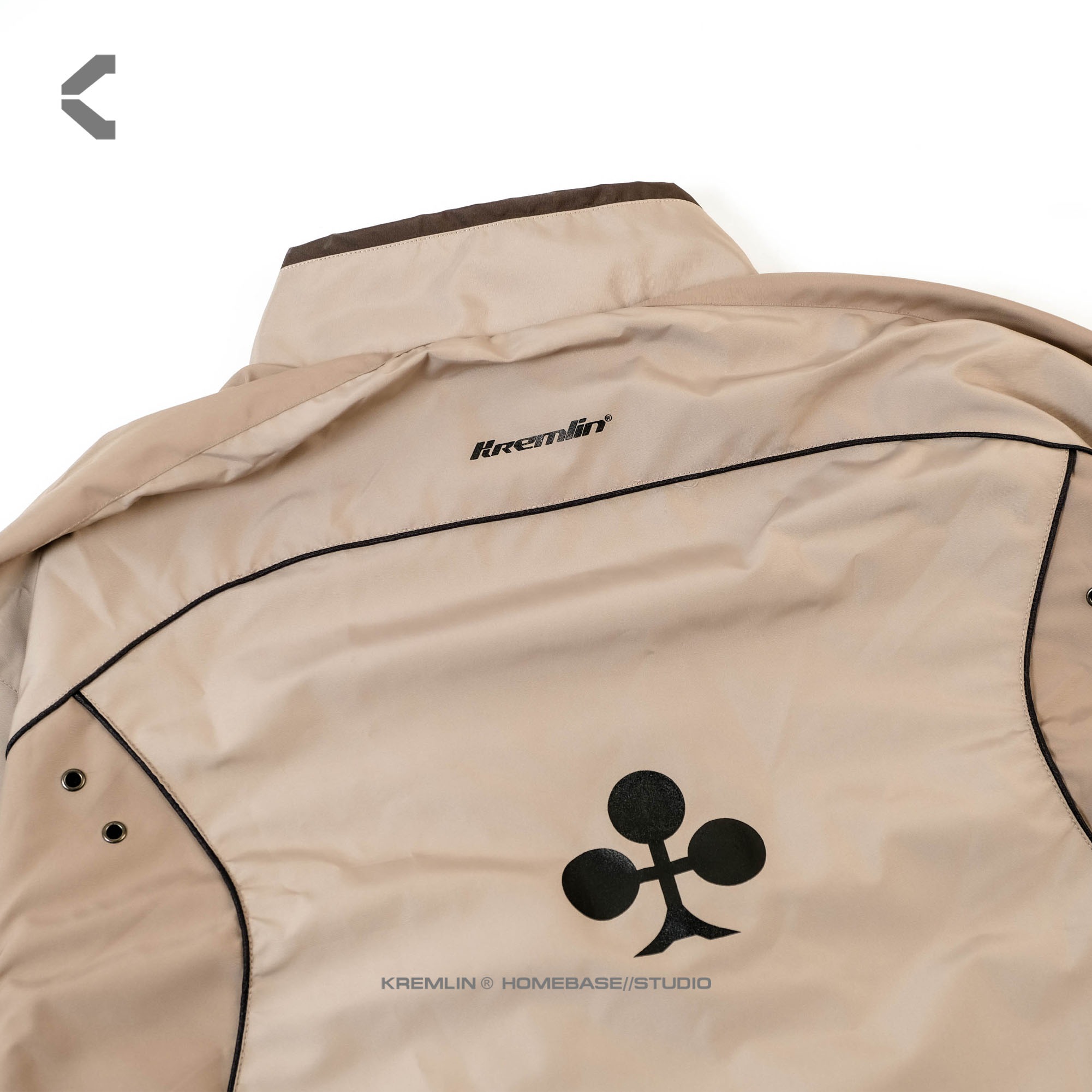 Kremlin Tracktop Suit Jacket Future - Cream - ATLAS