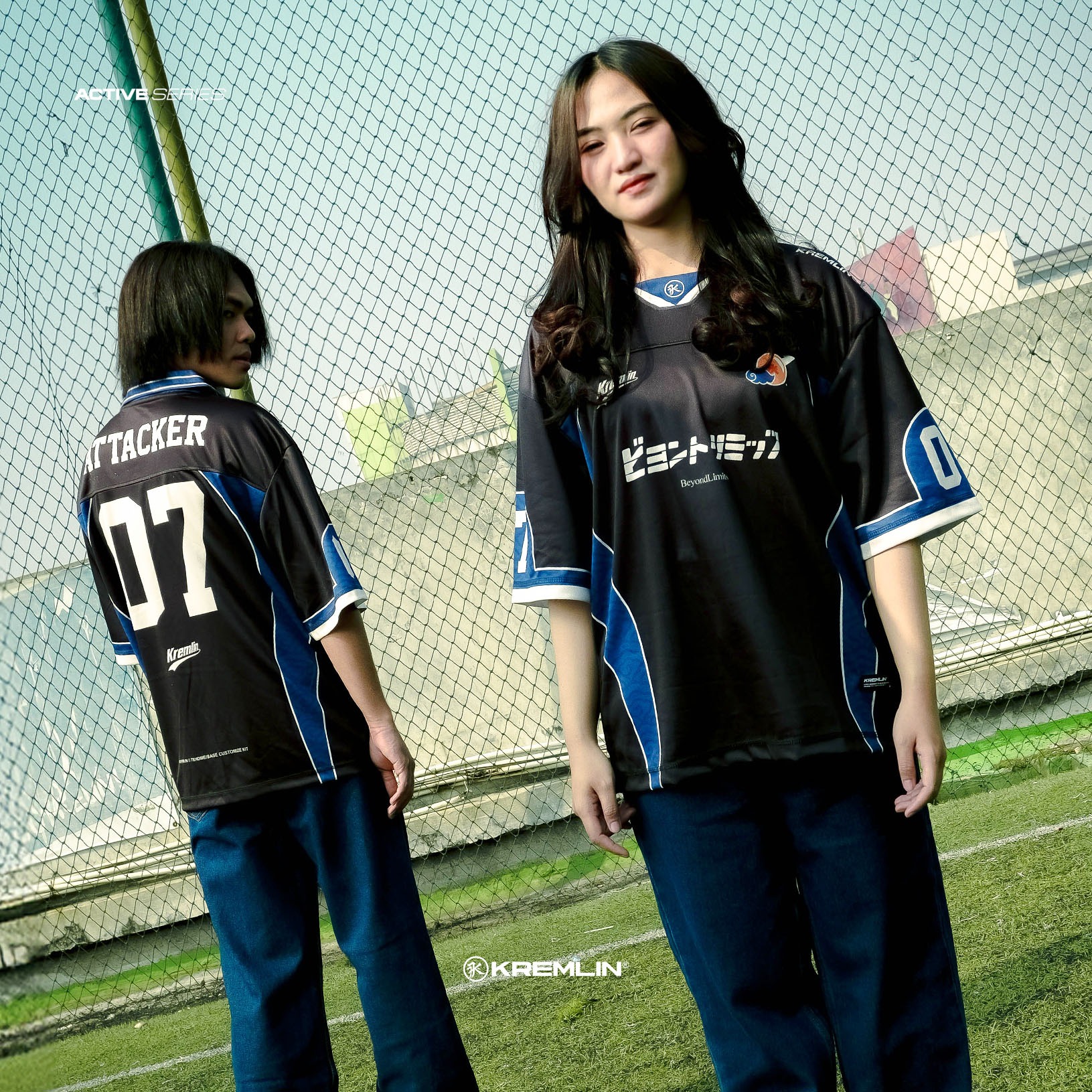 KREMLIN Jersey Active series Full Printing - Attacker