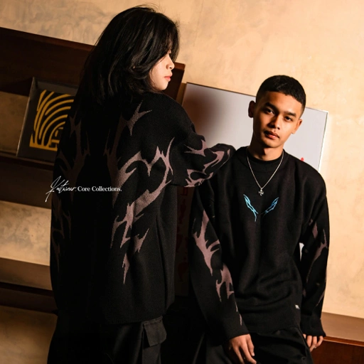 Image of KREMLIN Knitwear Crewneck Rajut Anime inspired - BERU