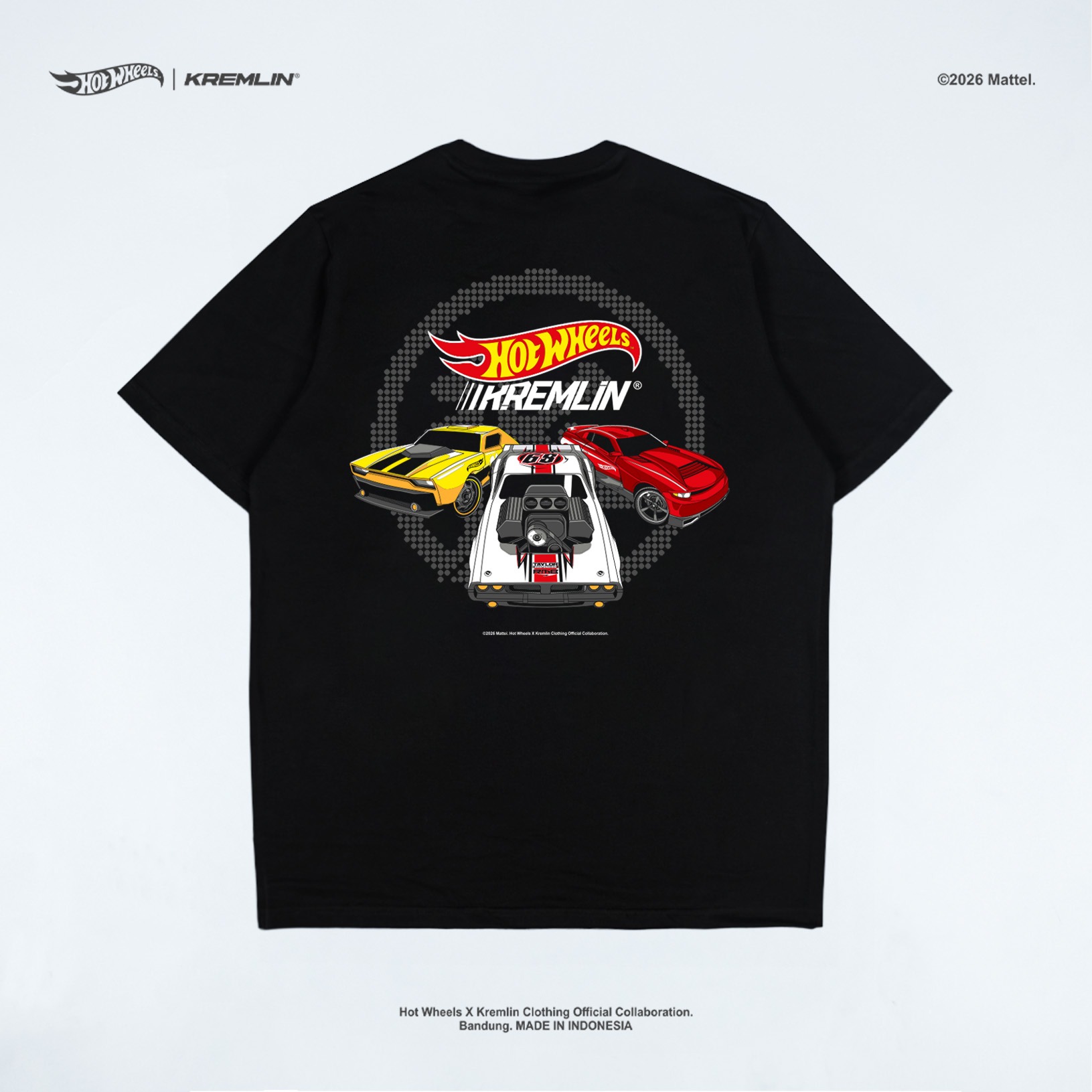 HOT WHEELS x KREMLIN Collaboration Regular T-shirt - BURNING