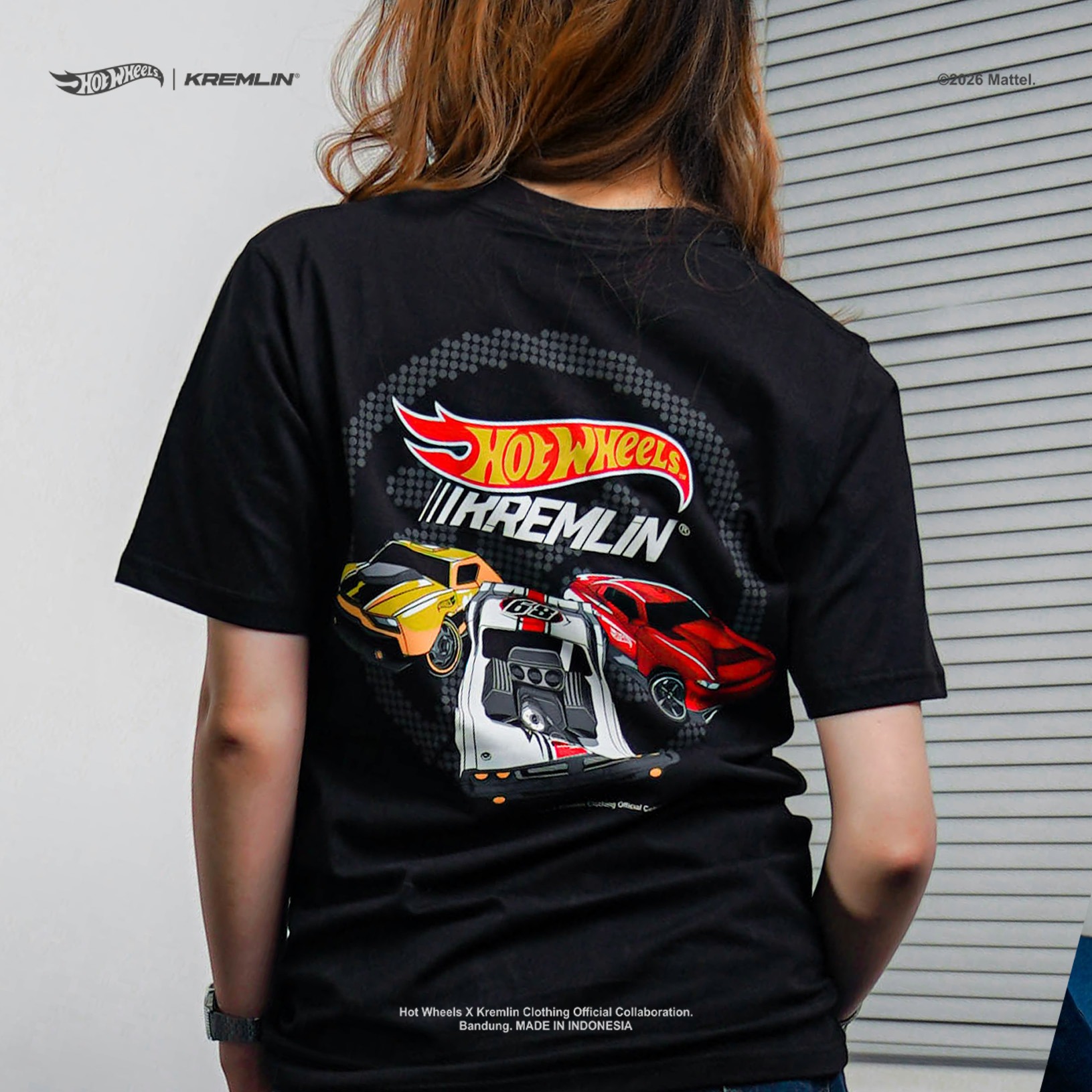 HOT WHEELS x KREMLIN Collaboration Regular T-shirt - BURNING