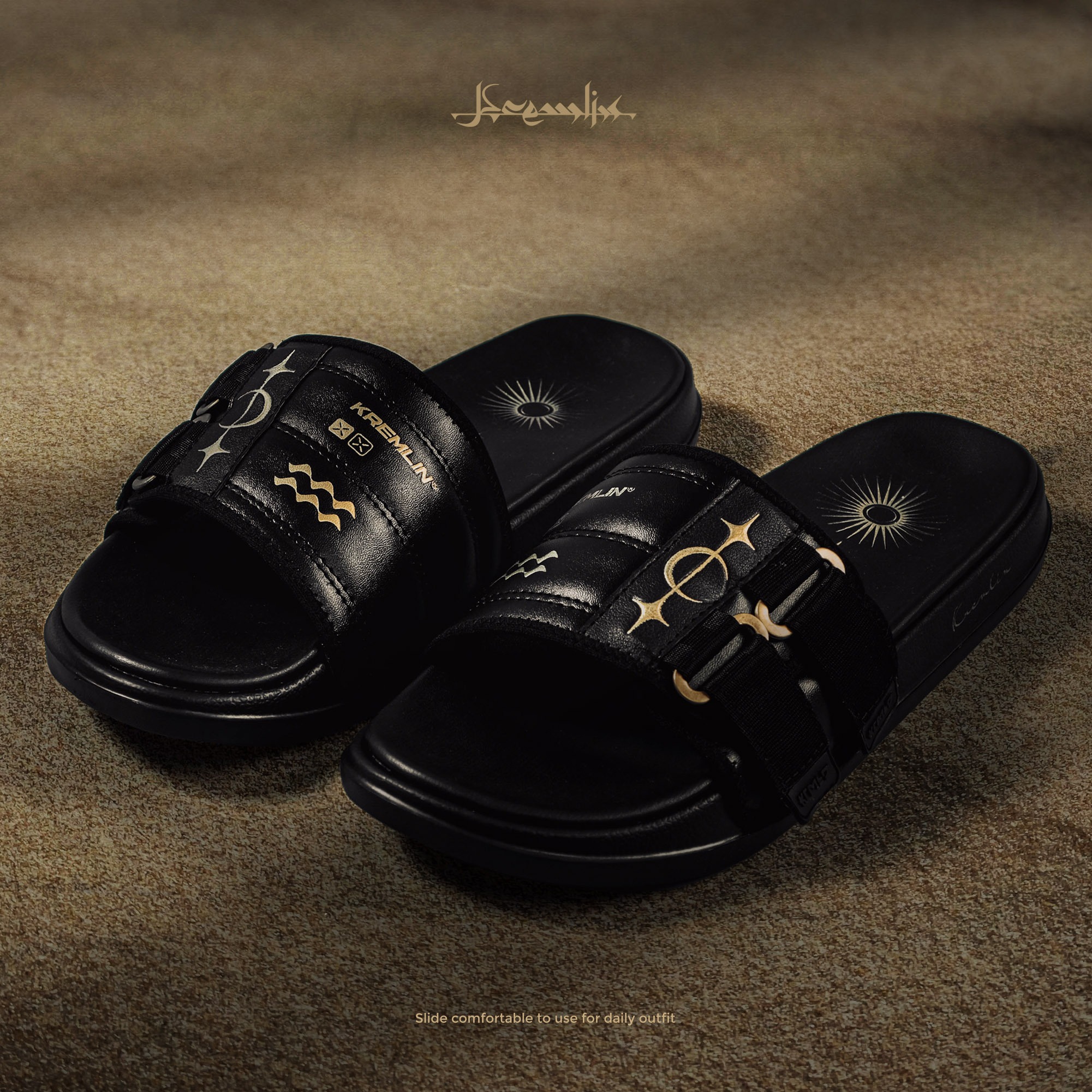 Kremlin Sandal Slide Slop - CELESTIAL